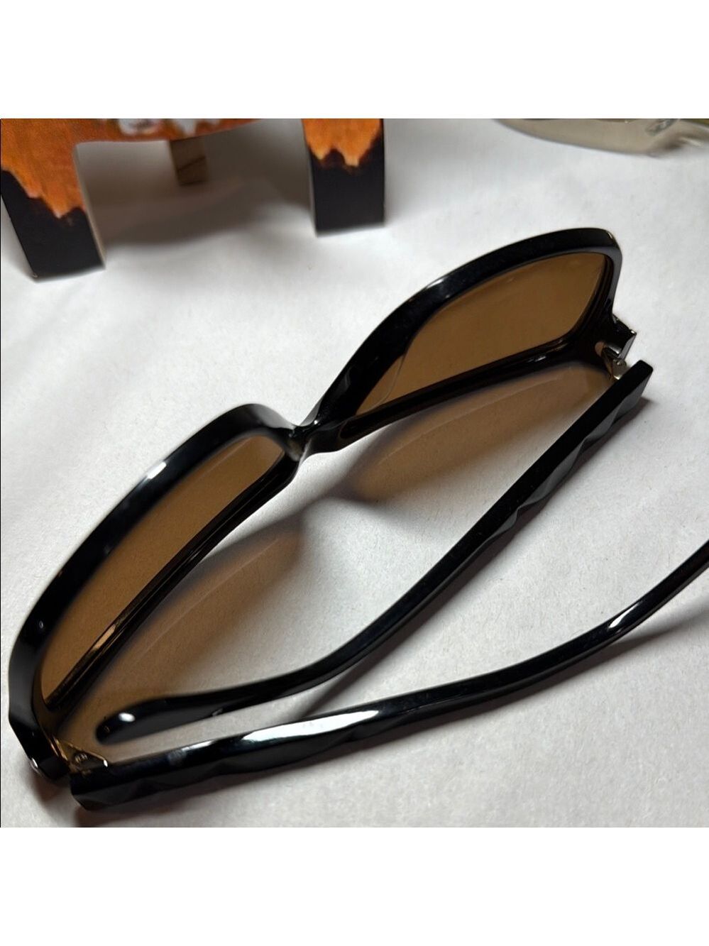 BCBGMaxAzria Black Sunglasses with Dark Tinted Lenses - Picture 8 of 8